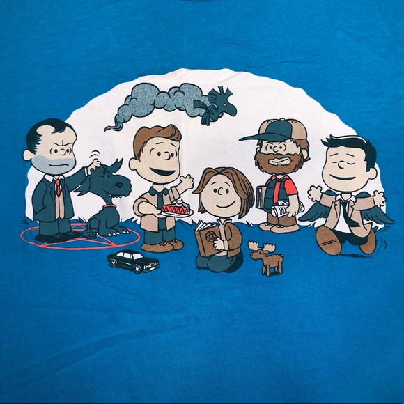 ❌SOLD❌ Supernatural x Peanuts tee - Picture 2 of 4